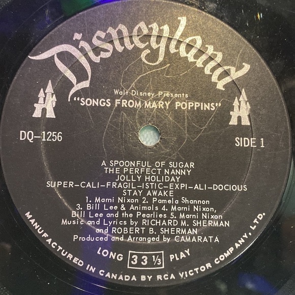 Rare Vintage Walt Disney Mary Poppins LP Long Play33 1/2​​ - Picture 4 of 16